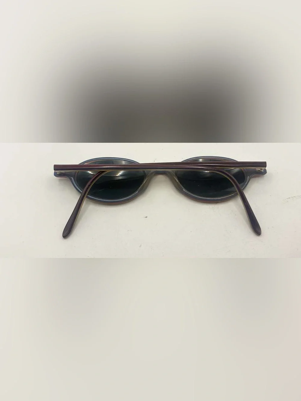 Norman Rockwell NR42 Purple Iridescent Oval Sunglasses Frames Only